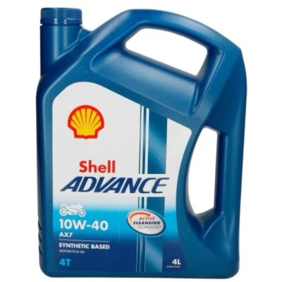 Abbildung von Motoröl SHELL AX7 10W40 4L