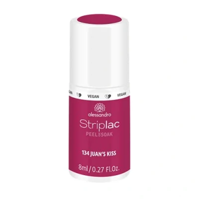 Abbildung von alessandro Striplac UV Nagellack Juan&#039;s Kiss Schonend und langanhaltend Einfache Entfernung dank Peel Off Technologie Vegan tierversuchsfrei 8 ml