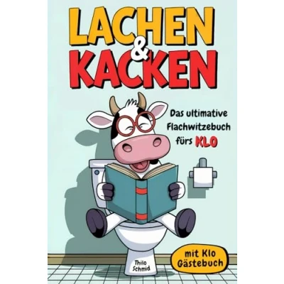 Abbildung von LACHEN &amp; KACKEN Das ultimative Flachwitzebuch fürs Klo! Flachwitze, Kalauer und Scherzfragen für mehr Spaß auf dem stillen Örtchen mit Klo ... Männer, Frauen Menschen Humor