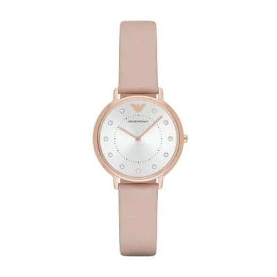 Abbildung von Emporio Armani Uhr, Damen, Größe: One Size, Nude