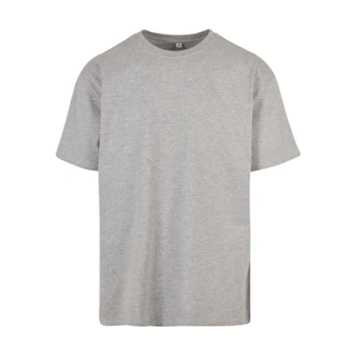 Abbildung von Build Your Brand Herren Heavy Oversize Tee T Shirt, Grau, XXL