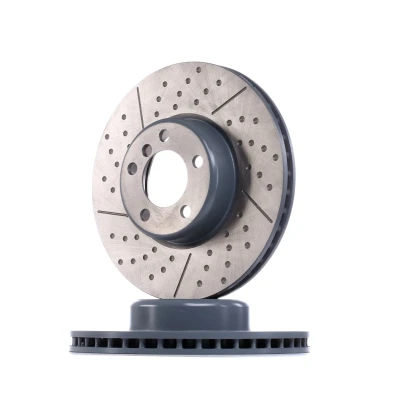 Abbildung von FEBI BILSTEIN 105724 Bremsscheibe Vorderachse 340 30 5 120 geschlitzt/gelocht, innenbelüftet beschichtet hochgekohlt BMW: 1 Hatchback, 4 Convertible