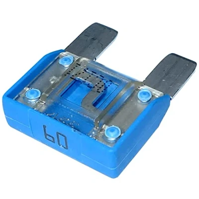 Abbildung von AERZETIX C10067 Sicherung Groß Blau Maxi 60A 6V 12V 24V 32V 29mm für Auto LKW Dienstprogramm