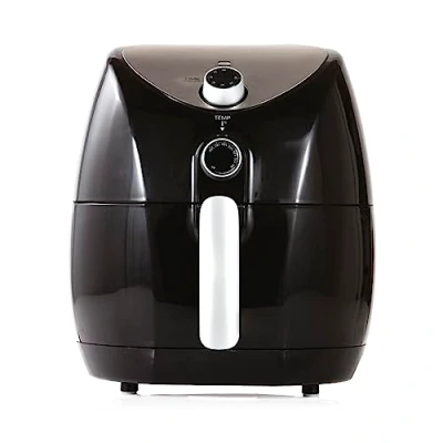 Abbildung von Tower T17021 Heißluftfritteuse für die Ganze Familie mit Schneller Luftzirkulation 60 Minuten Timer Airfryer 4,3L 1500W Schwarz