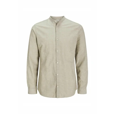 Abbildung von Jack &amp; Jones Jjebreeze BAND Hemd, Herren, Größe: 3XL, Crockery