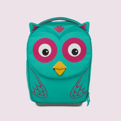 Abbildung von Affenzahn Kids Suitcase Eule Türkis