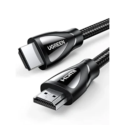Abbildung von UGREEN HDMI 2.1 Kabel High Speed 8K@60Hz /4K@120Hz mit Ethernet 48Gbps unterstützt Dynamic HDR 10, 3D, eARC, Dolby Vision, HDCP 2.2&amp;2.3 kompatibel PS5/PS4 usw.(2M)