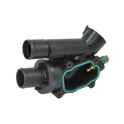 Abbildung von NRF 725191 Kühlwasserthermostat 83 mit Sensor, Dichtring Gehäuse FORD: Galaxy Mk2 MPV, S Max Mk1, CITROËN: C5 III Estate, II Hatchback, C8