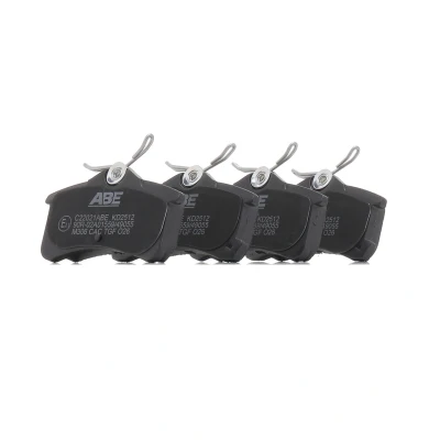 Abbildung von SAKURA 601 20 3755 Bremsbelagsatz Hinterachse TOYOTA: Avensis I Saloon, Corolla VIII Liftback, Saloon