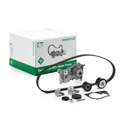 Abbildung von INA 530 0639 30 Wasserpumpe + Zahnriemensatz mit RENAULT: CLIO 3, SCENIC 2, MEGANE 3 Grandtour