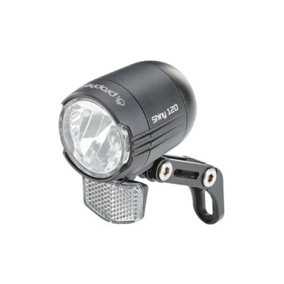 Abbildung von Prophete LED Scheinwerfer 120 Lux Fahrradbeleuchtung Aluminium OSRAM LEDs für E Bike (6 48 V) inkl. Halterung Seitliche Sichtbarkeit