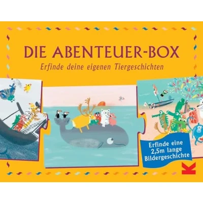Abbildung von Die Abenteuer Box. Erfinde deine eigenen Tiergeschichten