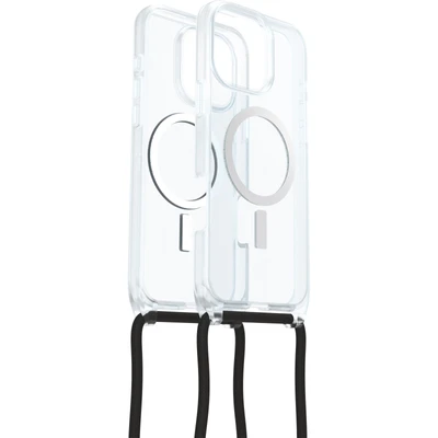 Abbildung von Apple iPhone 16 Pro Max Hülle MagSafe Kunststoff OtterBox Hard Case/Hülle mit Band Handyhülle Transparent Shockproof/Stoßfest