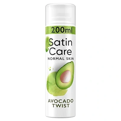 Abbildung von Satin Care Intimpflege Rasiergel Damen (200 ml), Avocado Twist, Geschenk für Frauen