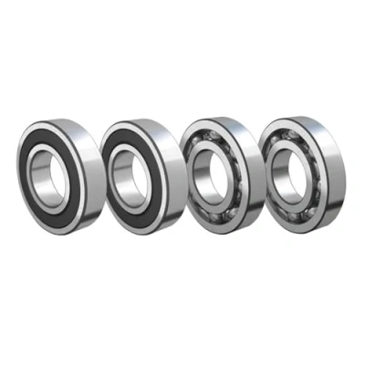Abbildung von TUZUK 4 Stück 6205 2RS Kugellager Abgedichtet 25x52x15mm Vorgeschmiert/Chromstahl/Gummi Doppeldichtung, 6205RS Rillenkugellager