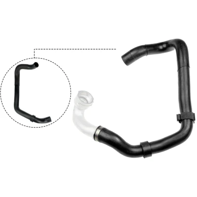Abbildung von GATES 05 4579 Kühlerschlauch EPDM (Ethylen Propylen Dien Kautschuk) VOLKSWAGEN: Touran I, Golf Plus / Crossgolf, 5, AUDI: A3 Sportback