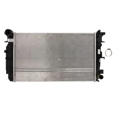 Abbildung von NRF EASY FIT 53885 Kühler, Motorkühlung Aluminium 680 408 28 mit Anbauteilen Kühlrippen gelötet MERCEDES BENZ: Sprinter 3.5 T Van