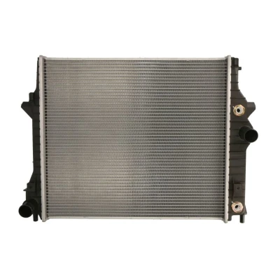 Abbildung von NRF 53805 Kühler, Motorkühlung Aluminium 570 528 26 Kühlrippen gelötet