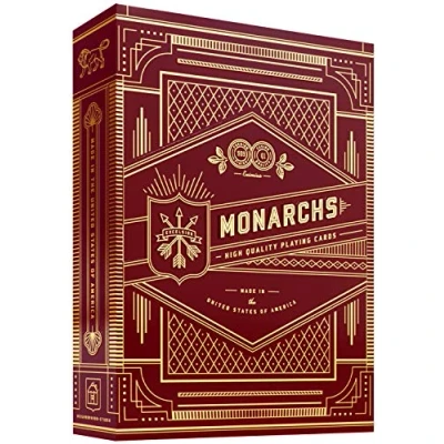 Abbildung von theory11 Monarch Spielkarten (rot)