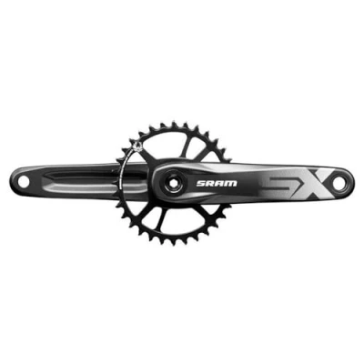 Abbildung von Sram Unisex Erwachsene Kurbelgarnitur 2283548376 Kurbelgarnitur, schwarz, One Size