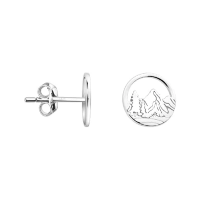 Abbildung von Sofia Milani Ohrstecker Mountain Ohrringe, Damen, Größe: One Size, Silver