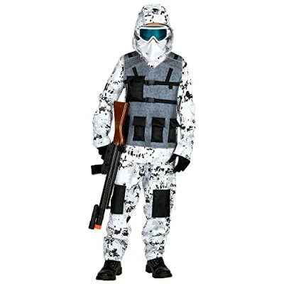 Abbildung von W WIDMANN MILANO Party Fashion Kinderkostüm Arctic Special Forces, Soldat, Faschingskostüme, Karneval