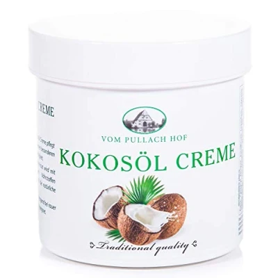 Abbildung von Kokosöl Creme