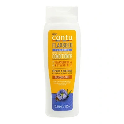 Abbildung von CANTU Flaxeed Smoothing Leave in OR Rinse out Conditioner 400 ml (1er Pack)