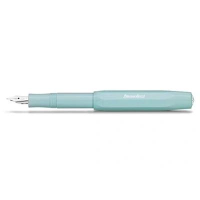 Abbildung von Kaweco SKYLINE SPORT Füllhalter Mint I Premium Füllfederhalter für Tintenpatronen mit hochwertiger Stahlfeder 13 cm Füller in Türkis Federbreite: BB (Extra Breit)