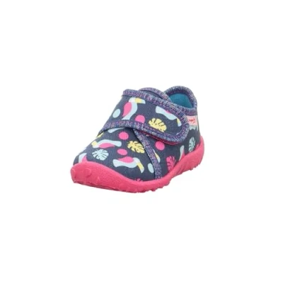 Abbildung von Superfit Spotty Hausschuh für Kinder, Größe: 20, Dunkelblau/mehrfarbig Schuhe
