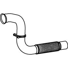 Abbildung von DINEX 54271 Abgasrohr 826 vorne 88,9 Euro 5