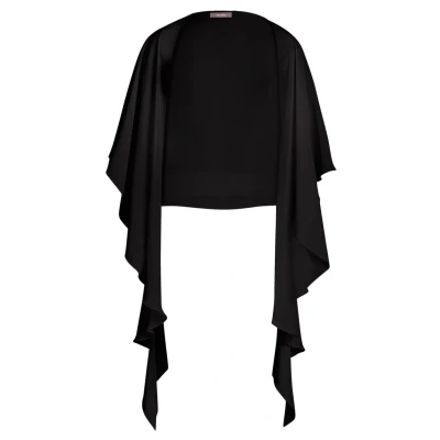 Abbildung von Vera Mont Stola MIT Volant Cape, Damen, Größe: Medium, Black