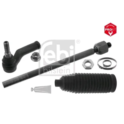 Abbildung von febi BILSTEIN 47935 Spurstange Vorderachse links mit Schellen, Lenkmanschetten Plus VOLVO: V70 3, V60 I