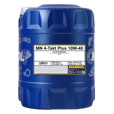 Abbildung von Mannol Plus 20l Motoröl MN7202 20