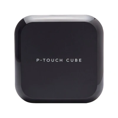 Abbildung von Brother PT P710BT, Monochrom, Etikettendrucker, P Touch Cube Plus, Etikettierer, Verbindbar (PC und Bluetooth), Schwarz, 6.1 x 11.5 cm