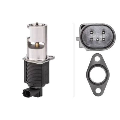 Abbildung von HELLA 6NU 014 864 481 AGR Ventil elektrisch mit Dichtung RENAULT: Modus / Grand Modus, CLIO 3, Megane II Box Body Estate