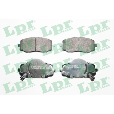 Abbildung von LPR 05P1633 Bremsbelagsatz HYUNDAI: i20 I Hatchback