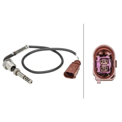 Abbildung von HELLA 6PT 358 181 301 Sensor, Abgastemperatur AUDI: A4 B8 Avant, Saloon, A5 Coupe