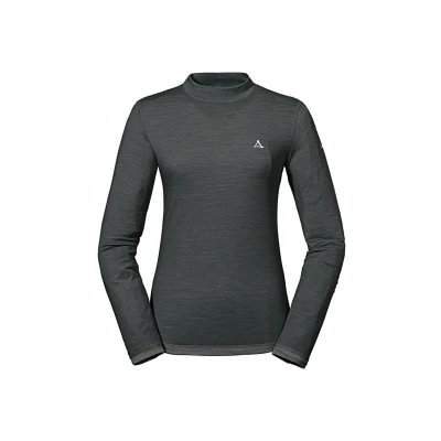 Abbildung von Schöffel Turtle NECK Langarmshirt, Damen, Größe: 40, Schwarz