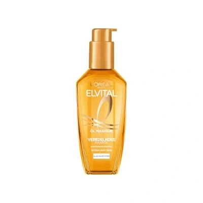 Abbildung von L&#039;Oréal Paris Elvital Öl Magique Veredelndes Haaröl, für alle Haartypen, gegen Frizz und Austrocknen, mit 6 kostbaren Blütenölen, 1 x 100ml