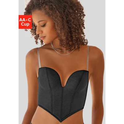 Abbildung von Lascana Korsage, Damen, Größe: 90A, Black