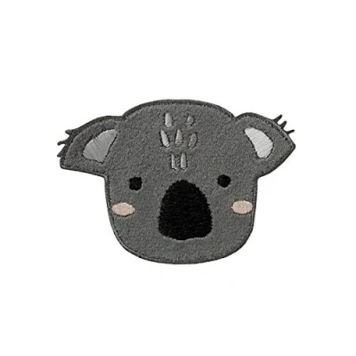 Abbildung von Mono Quick Bügelbild Aufnäher Patch Applikation zum Aufbügeln Zoo Tiere Koala 7,2 x 5,2 cm