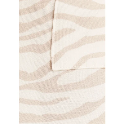 Abbildung von Lascana Vivance Dreams Matern Nachthemd, Damen, Größe: 32/34, Beige zebra