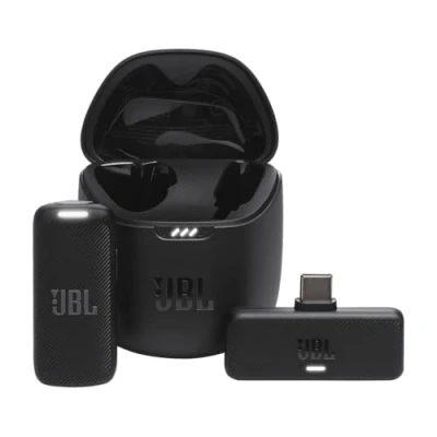 Abbildung von JBL Quantum Stream Wireless Mikrofon Kabelloses Streaming mit USB C Anschluss für Android Geräte Schwarz