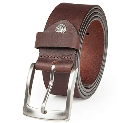 Abbildung von LINDENMANN Ledergürtel Herren/Gürtel Herren, Farbe/Color:braun, Size US/EU:Waist 51 IN XXXL EU 130 cm