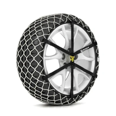 Abbildung von MICHELIN EASY GRIP Limited 7 Schneekette Auto Textilschneekette 2 Stück Reifen Ultraleistungsfähig Einfache Handhabung