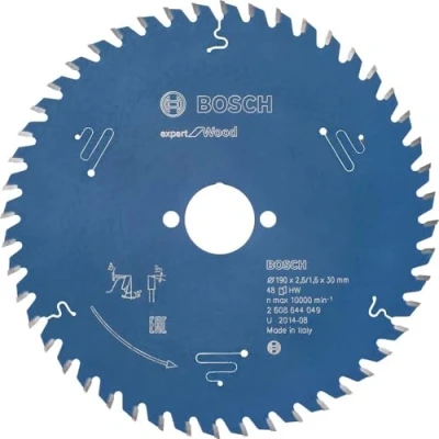 Abbildung von Bosch Professional Kreissägeblatt Expert for Wood (Holz, 190 x 30 2 mm, 48 Zähne, Zubehör Kreissäge)
