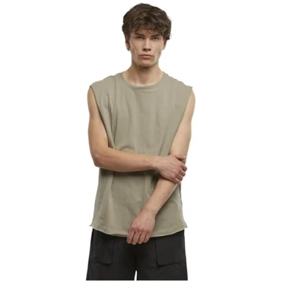 Abbildung von Urban Classics OPEN EDGE Sleeveless Top, Herren, Größe: XL, Paleolive