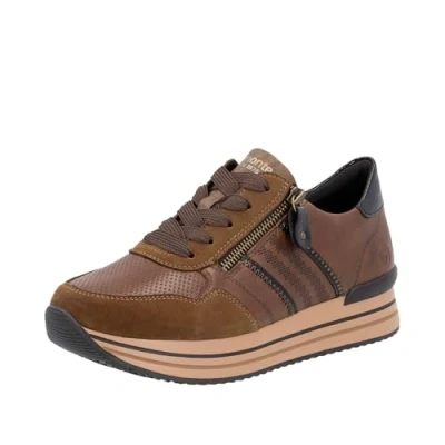 Abbildung von Remonte Damen D1318 Sneaker, Braun, 38 EU