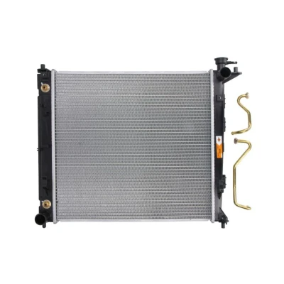 Abbildung von NRF 53053 Kühler, Motorkühlung Aluminium 485 468 16 Kühlrippen gelötet KIA: Sportage III, HYUNDAI: ix35